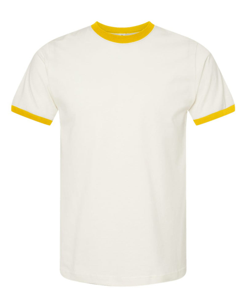 Unisex Fine Jersey Ringer T-Shirt