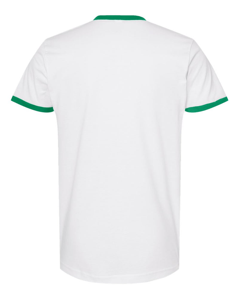 Unisex Fine Jersey Ringer T-Shirt