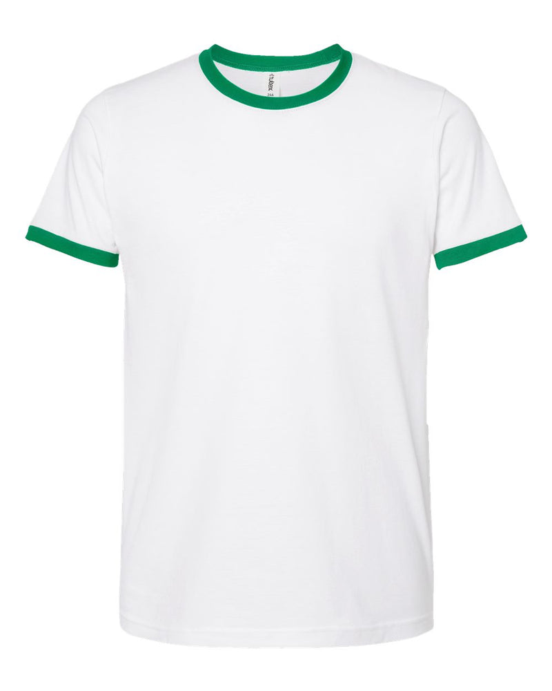Unisex Fine Jersey Ringer T-Shirt