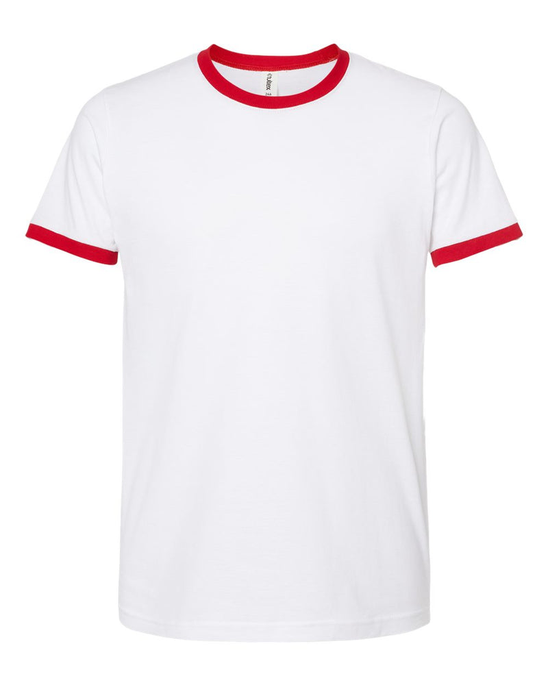 Unisex Fine Jersey Ringer T-Shirt