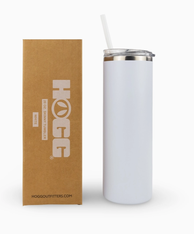 20oz Powder Coated Skinny Tumbler