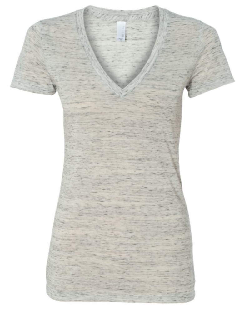 Women’s Jersey Deep V-Neck Tee - The Collegiate Lineup