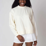 Varsity Mock-Neck