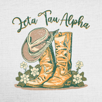 Zeta Tau Alpha Western Boots – 2134
