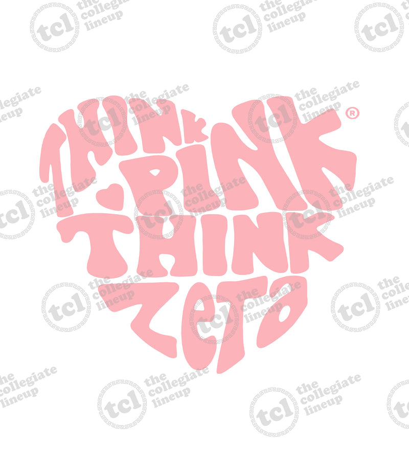 Zeta Tau Alpha Think Pink