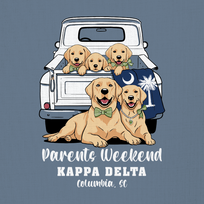 Kappa Delta Parents Weekend Animals T-Shirt - 3598