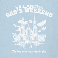 Alpha Chi Omega Dad's Weekend Family and University Pride T-Shirt - 3621