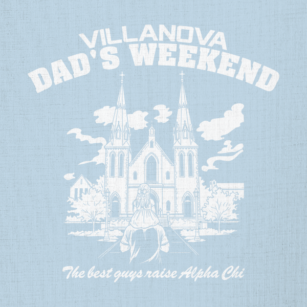 Alpha Chi Omega Dad's Weekend Family and University Pride T-Shirt - 3621