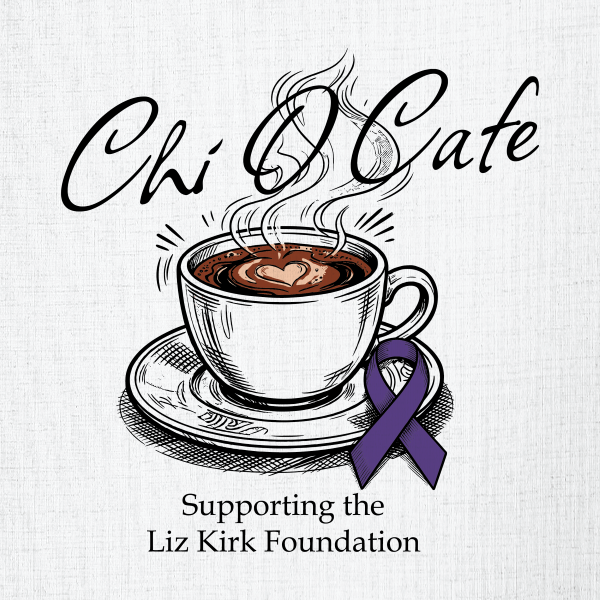Chi Omega Philanthropy Charity and Community Support T-Shirt - 3622