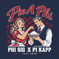 Phi Sigma Sigma Fall Rush Foods T-Shirt - 3623