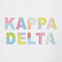 Kappa Delta Patchwork – 2865