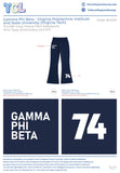 Gamma Phi Beta Virginia Polytechnic Institute and State University (Virginia Tech) #12437