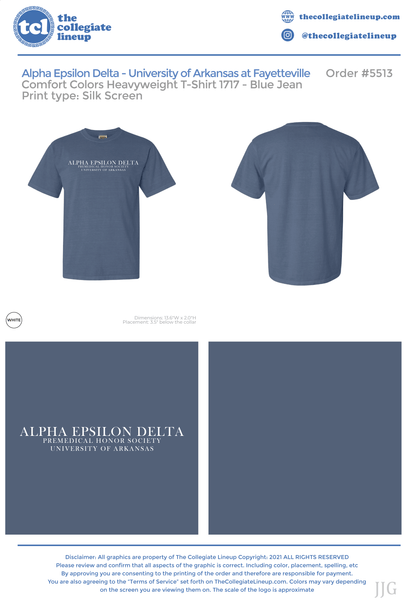 Alpha Epsilon Delta University of Arkansas at Fayetteville #5513