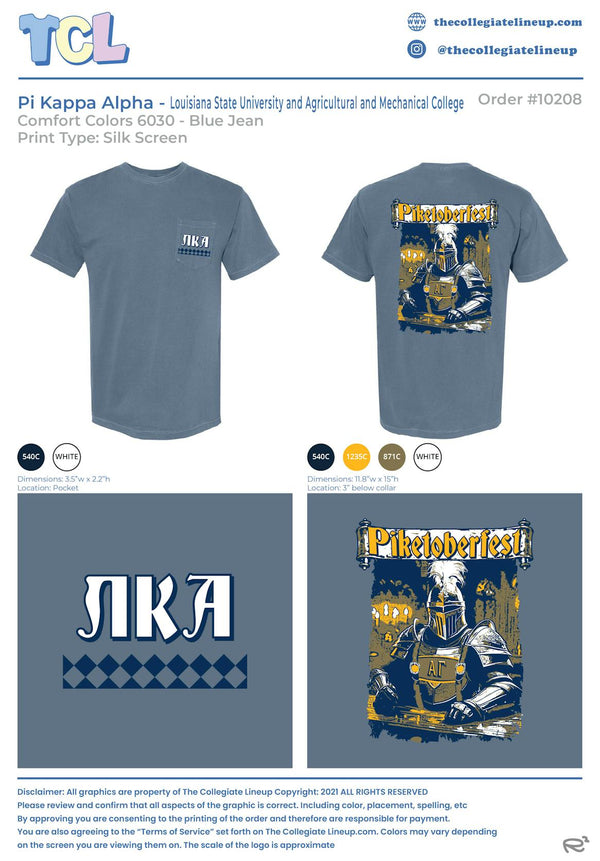 Pi Kappa Alpha Louisiana State University and Agricultural and Mechanical College #10208