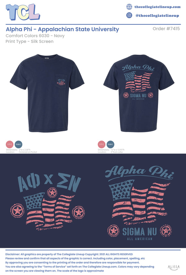 Alpha Phi Appalachian State University #7415