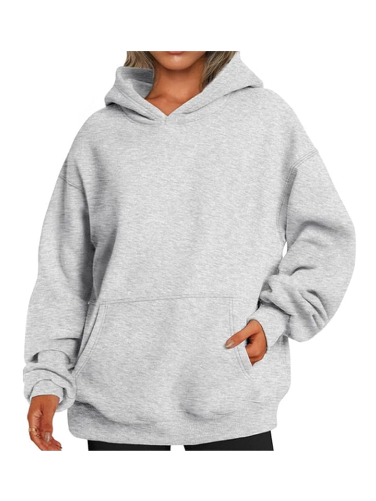 THE DROP CUT FRENCH TERRY HOODED SWEATSHIRT