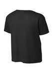 Ladies PosiCharge® Draft Crop Tee