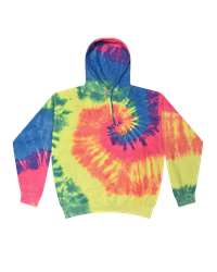 Tie-Dyed Hooded Sweatshirt