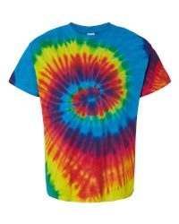 Multi-Color Tie-Dyed T-Shirt