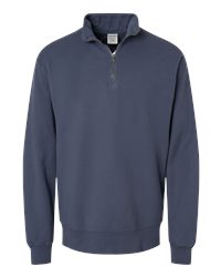 Garment-Dyed Quarter-Zip Sweatshirt