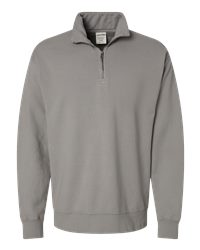 Garment-Dyed Quarter-Zip Sweatshirt