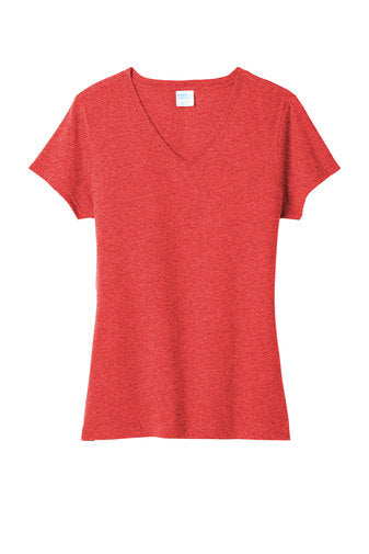 Ladies Tri-Blend V-Neck Tee - The Collegiate Lineup