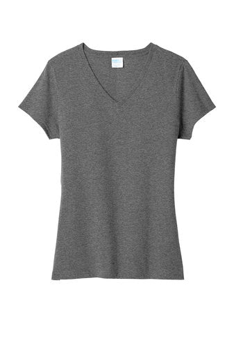 Ladies Tri-Blend V-Neck Tee - The Collegiate Lineup