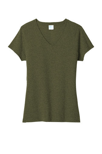 Ladies Tri-Blend V-Neck Tee - The Collegiate Lineup
