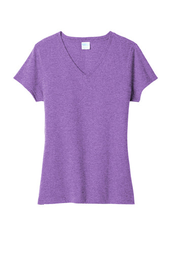 Ladies Tri-Blend V-Neck Tee - The Collegiate Lineup