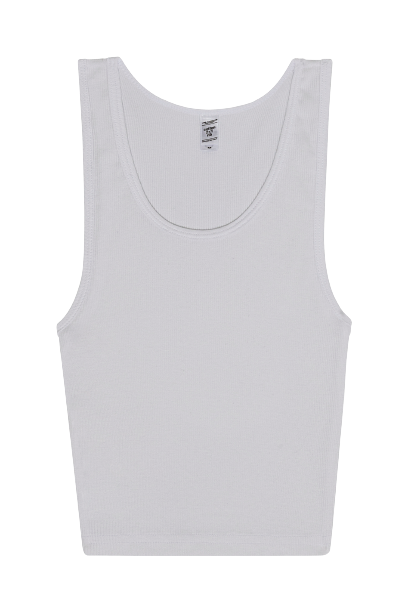 2x1 Rib Crop Tank