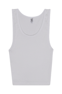 2x1 Rib Crop Tank