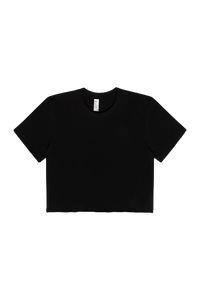 FINE JERSEY S/S CROP T