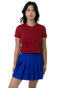 FINE JERSEY S/S CROP T