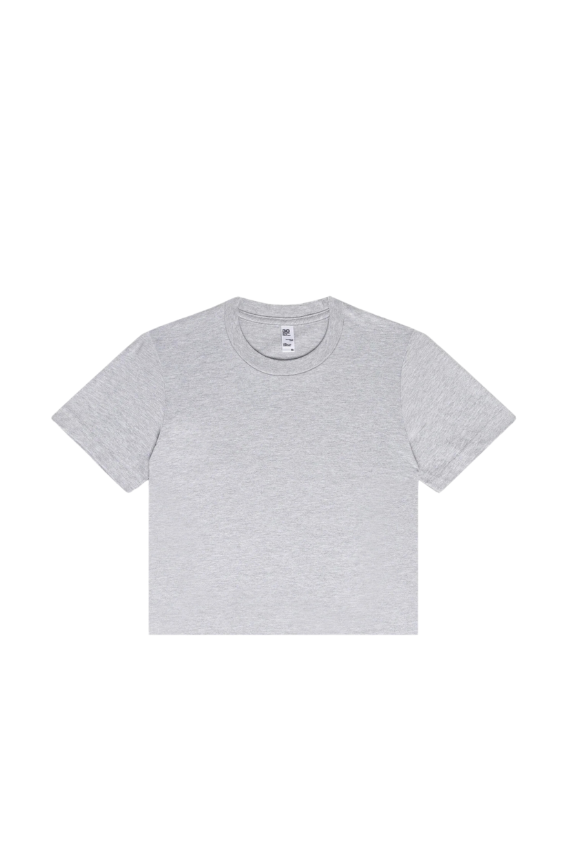 FINE JERSEY S/S CROP T