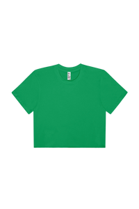 FINE JERSEY S/S CROP T