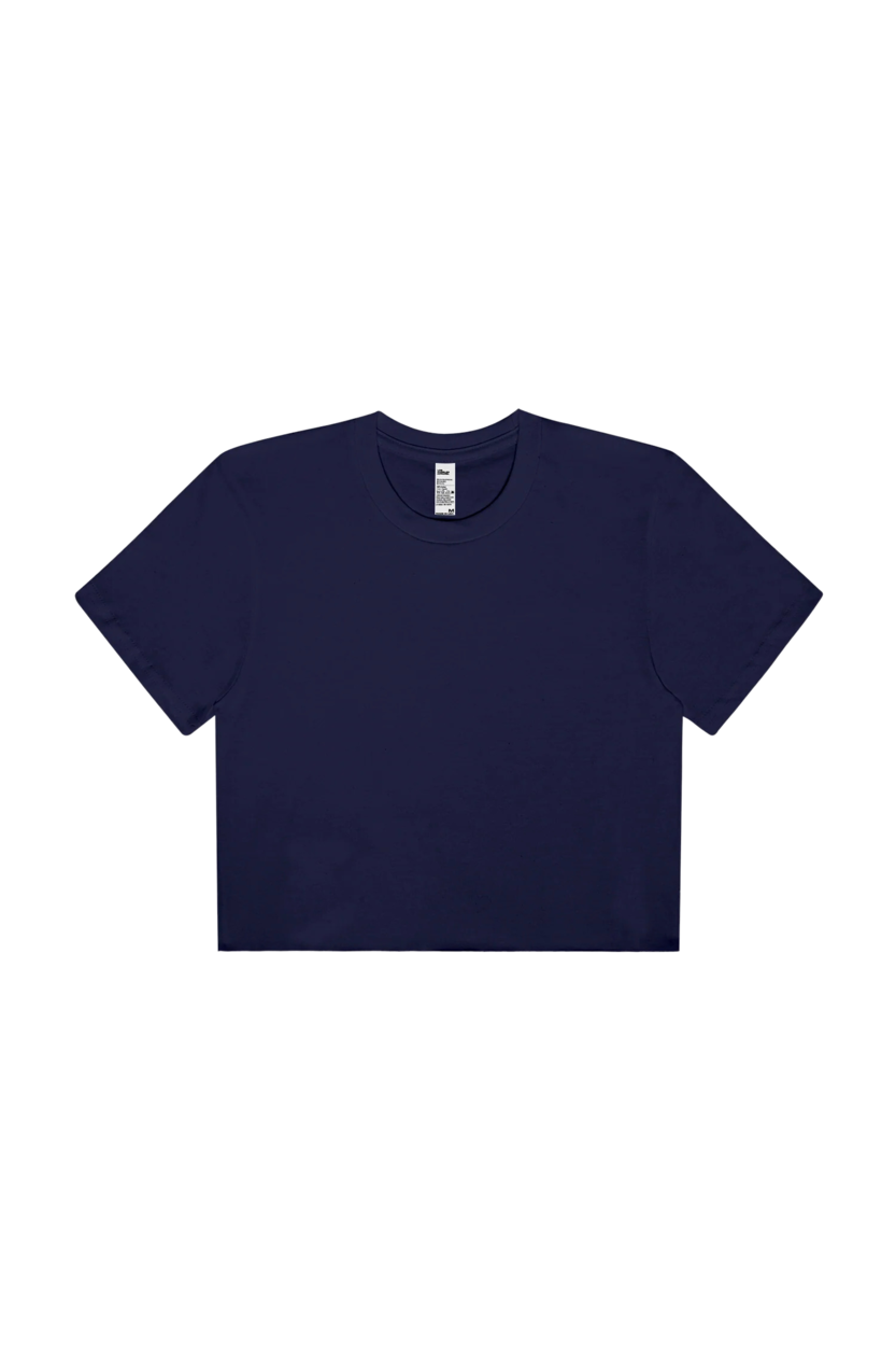 FINE JERSEY S/S CROP T