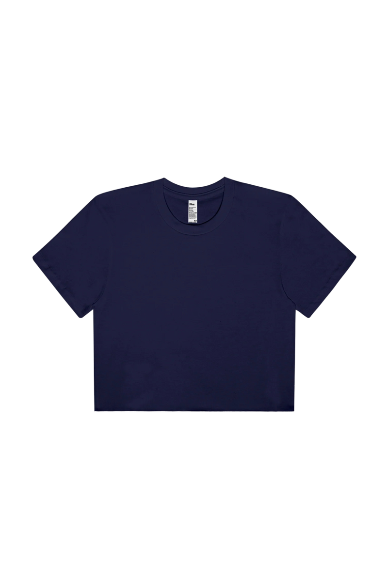 FINE JERSEY S/S CROP T