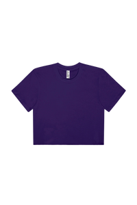 FINE JERSEY S/S CROP T