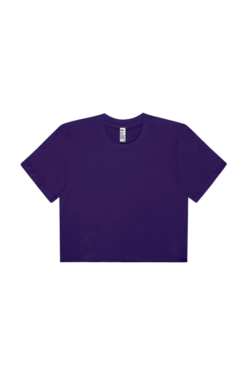 FINE JERSEY S/S CROP T