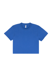 FINE JERSEY S/S CROP T