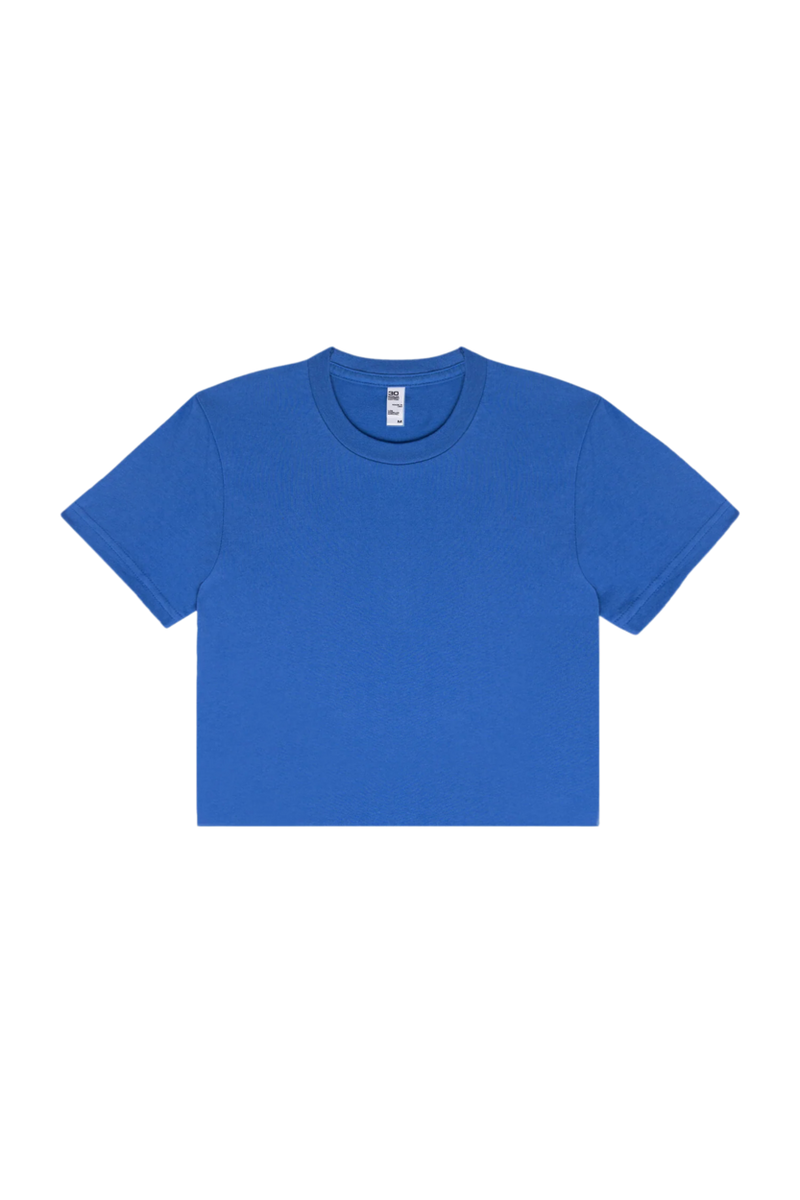 FINE JERSEY S/S CROP T