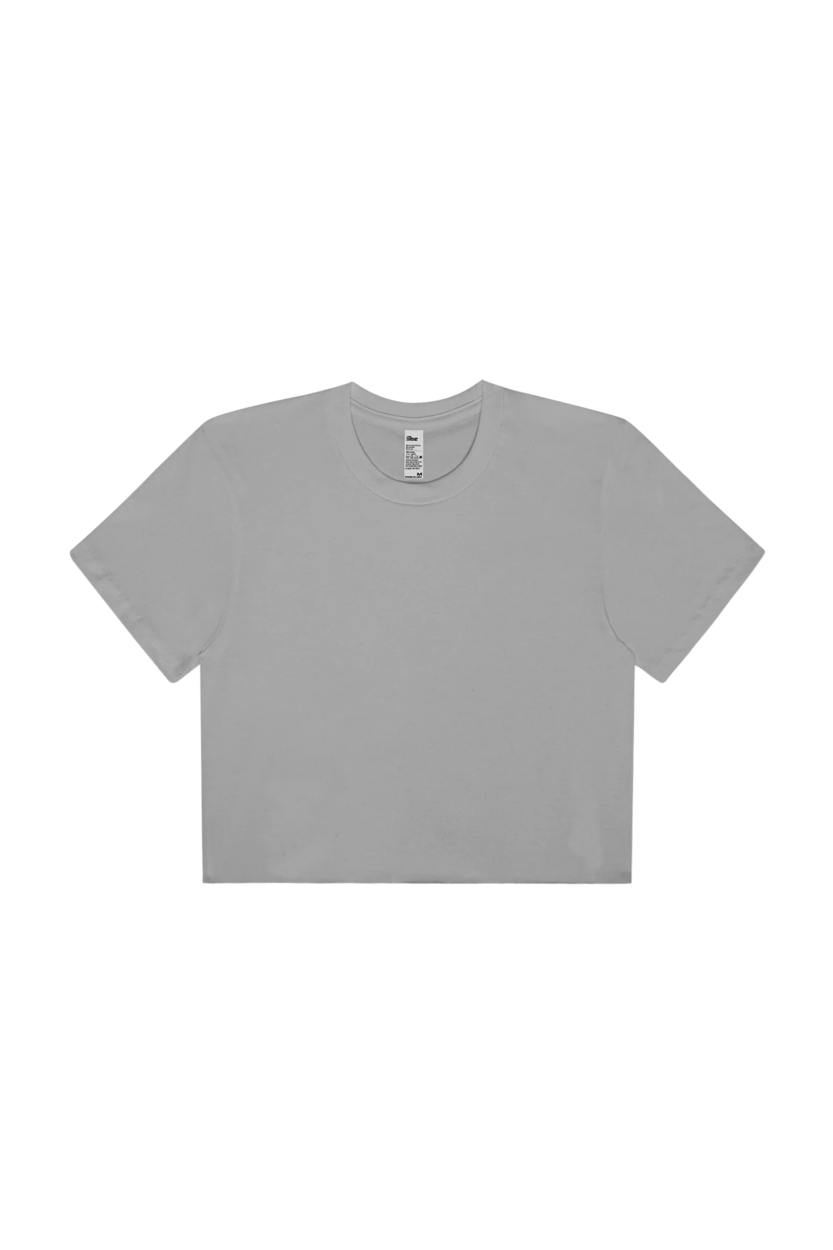 FINE JERSEY S/S CROP T