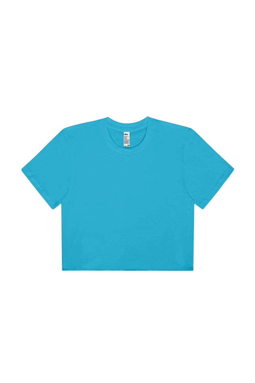 FINE JERSEY S/S CROP T