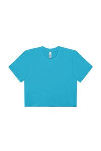FINE JERSEY S/S CROP T