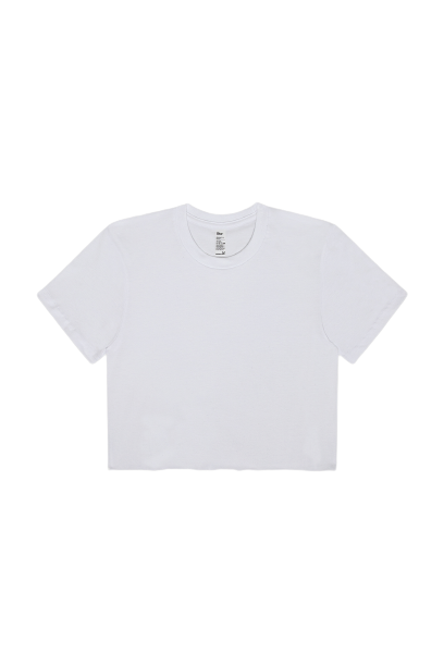 FINE JERSEY S/S CROP T