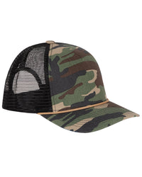 Dri Duck - Cotton Retro Rope Trucker Hat
