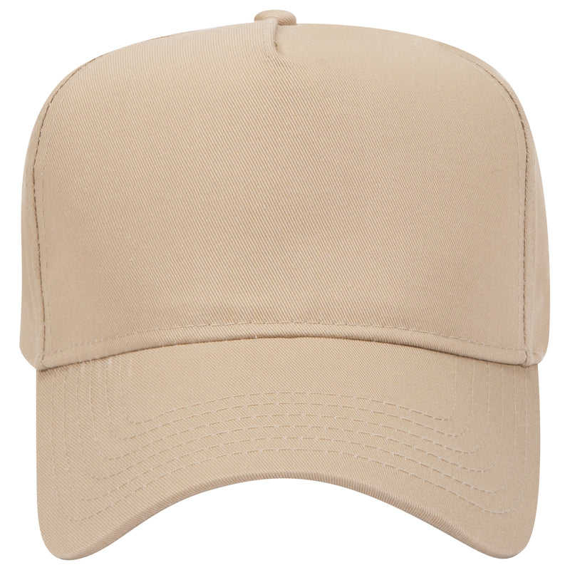 5 Panel Mid Profile Baseball Cap