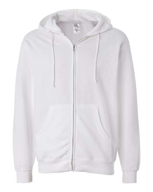 Midweight Full-Zip Hooded Sweatshirt