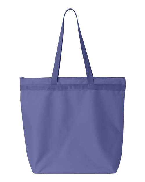 Recycled Zipper Tote - The Collegiate Lineup