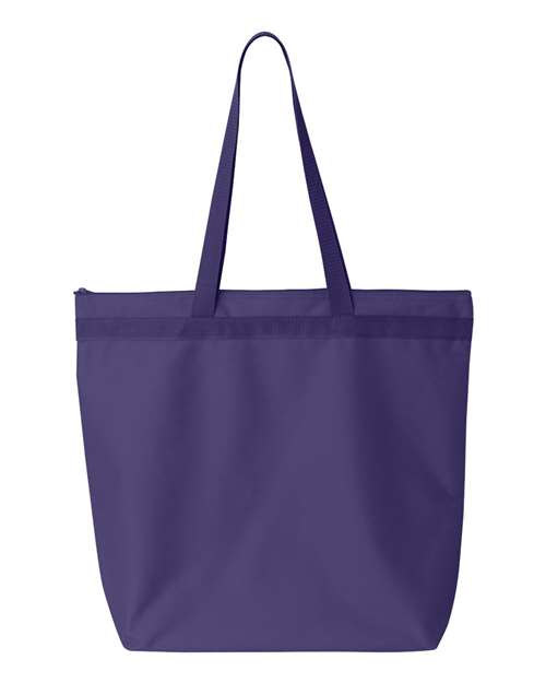 Recycled Zipper Tote - The Collegiate Lineup